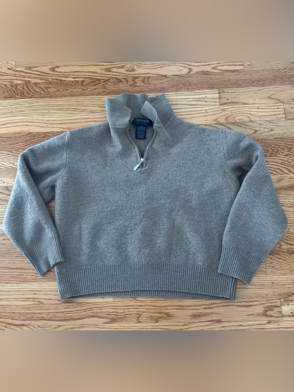 Hathaway Platinum 100% Merino Wool Italian Sweater - Extra Fino Lana